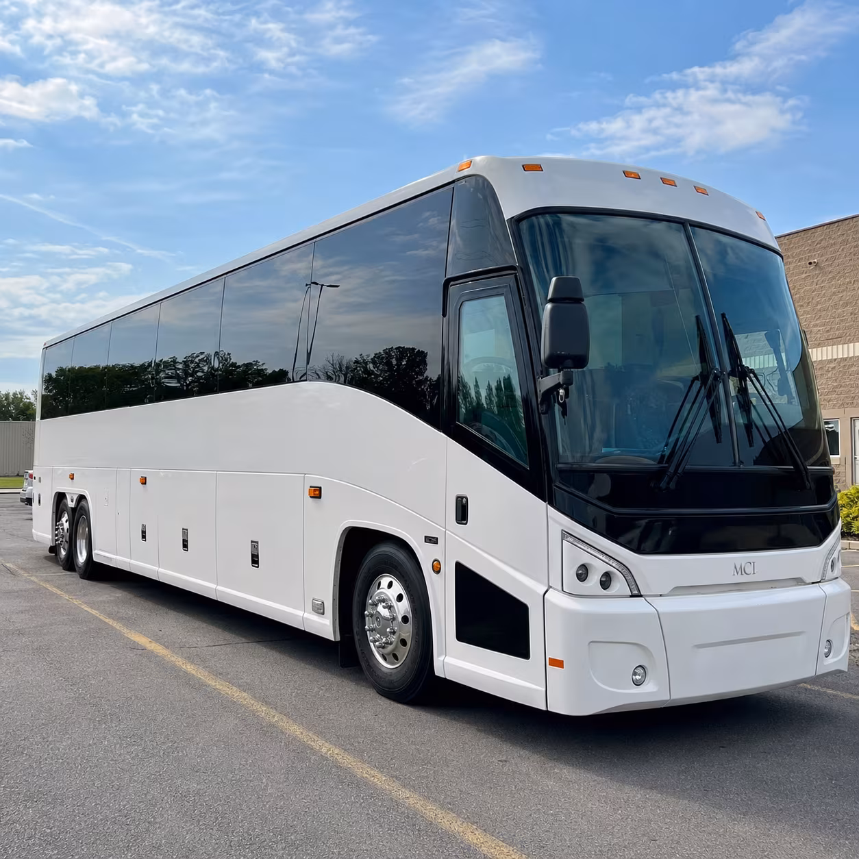56 passenger charter bus