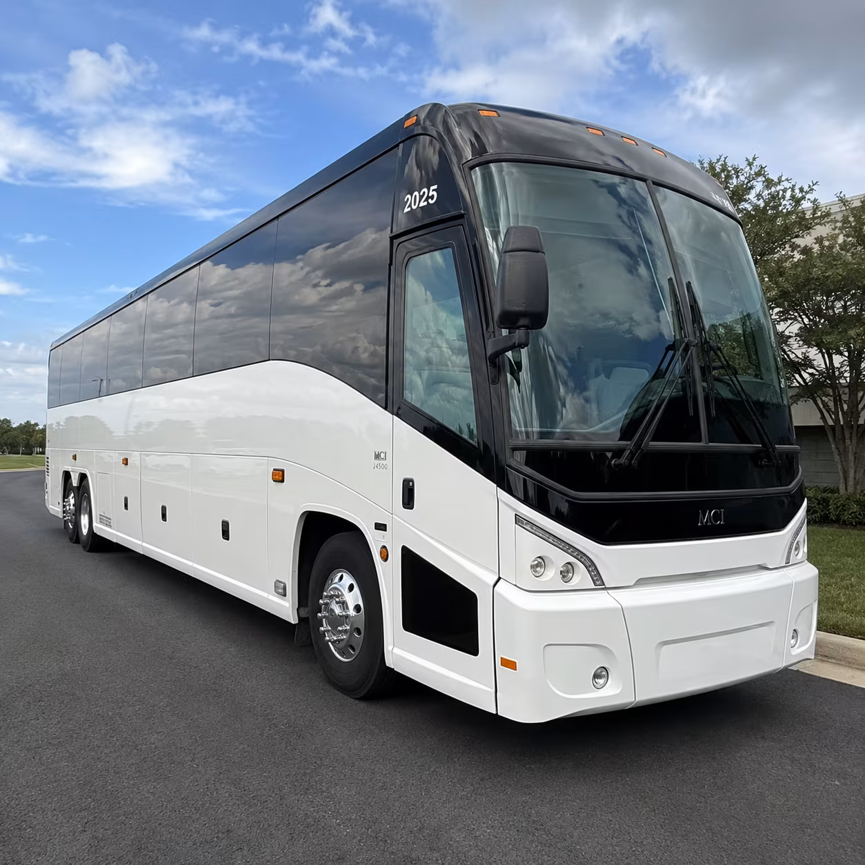 employee shuttle buses for las colinas and corporate campus routes