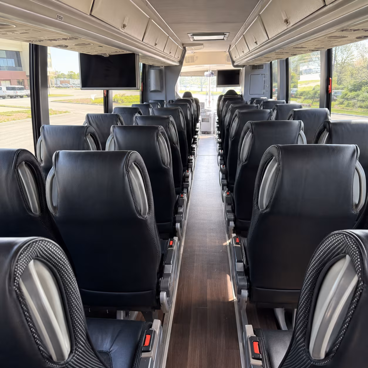 irving corporate event transportation onboard seating
