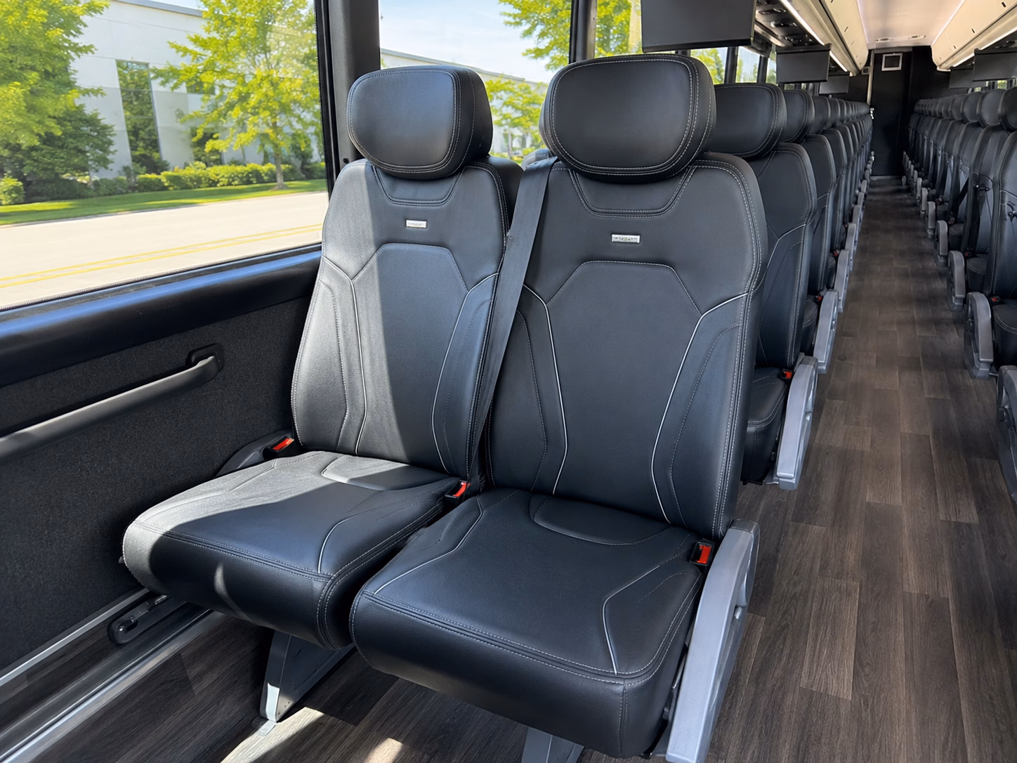 irving religious group transportation onboard seating