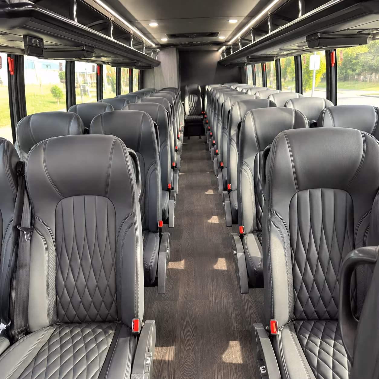 irving school event transportation onboard seating