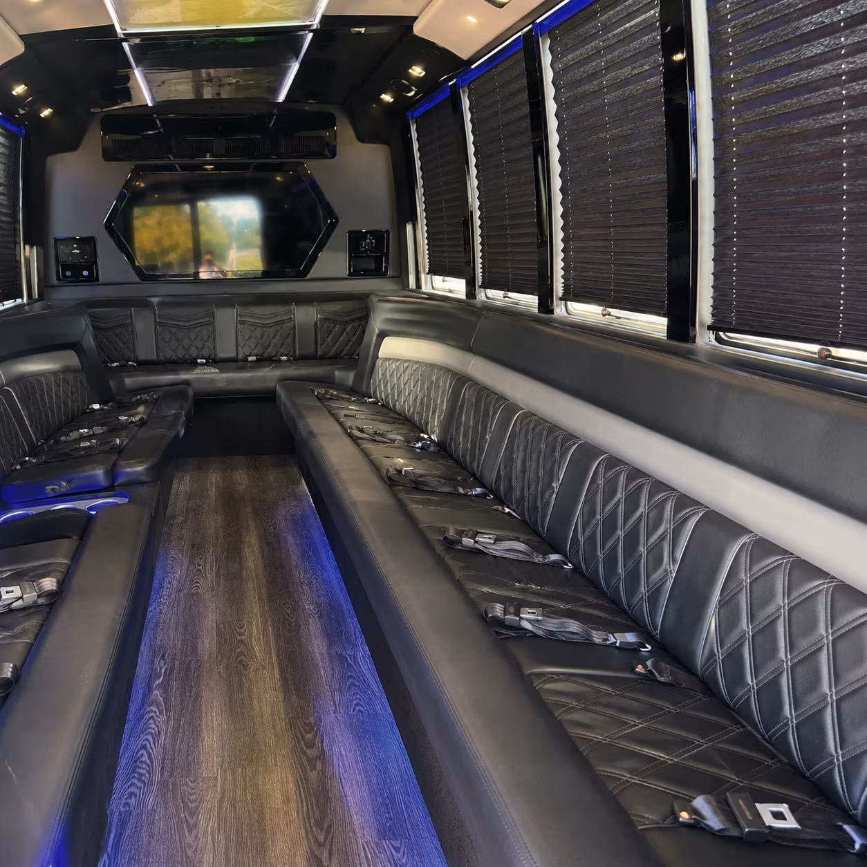 irving sporting event party bus rental