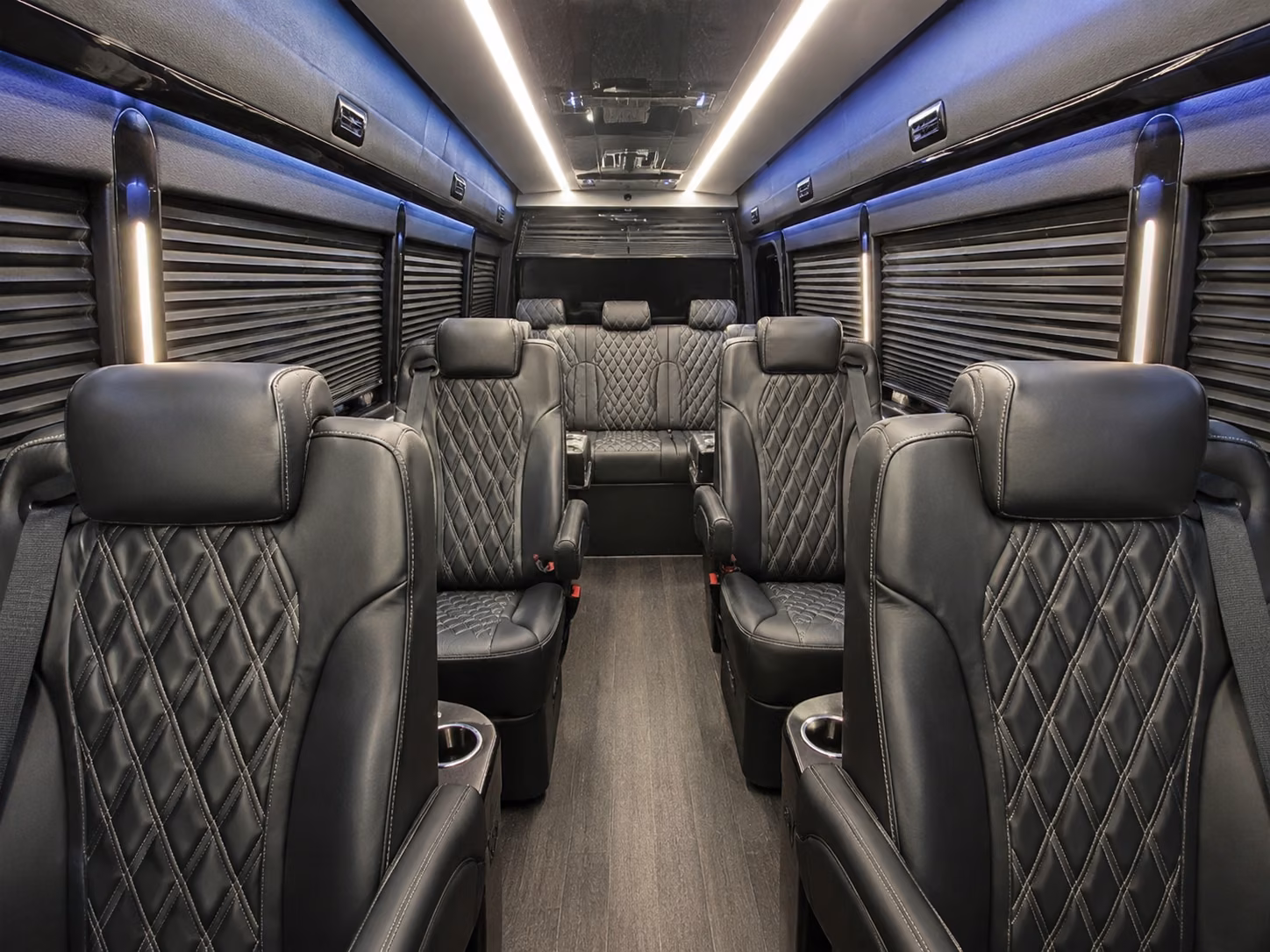 sprinter van with driver interior