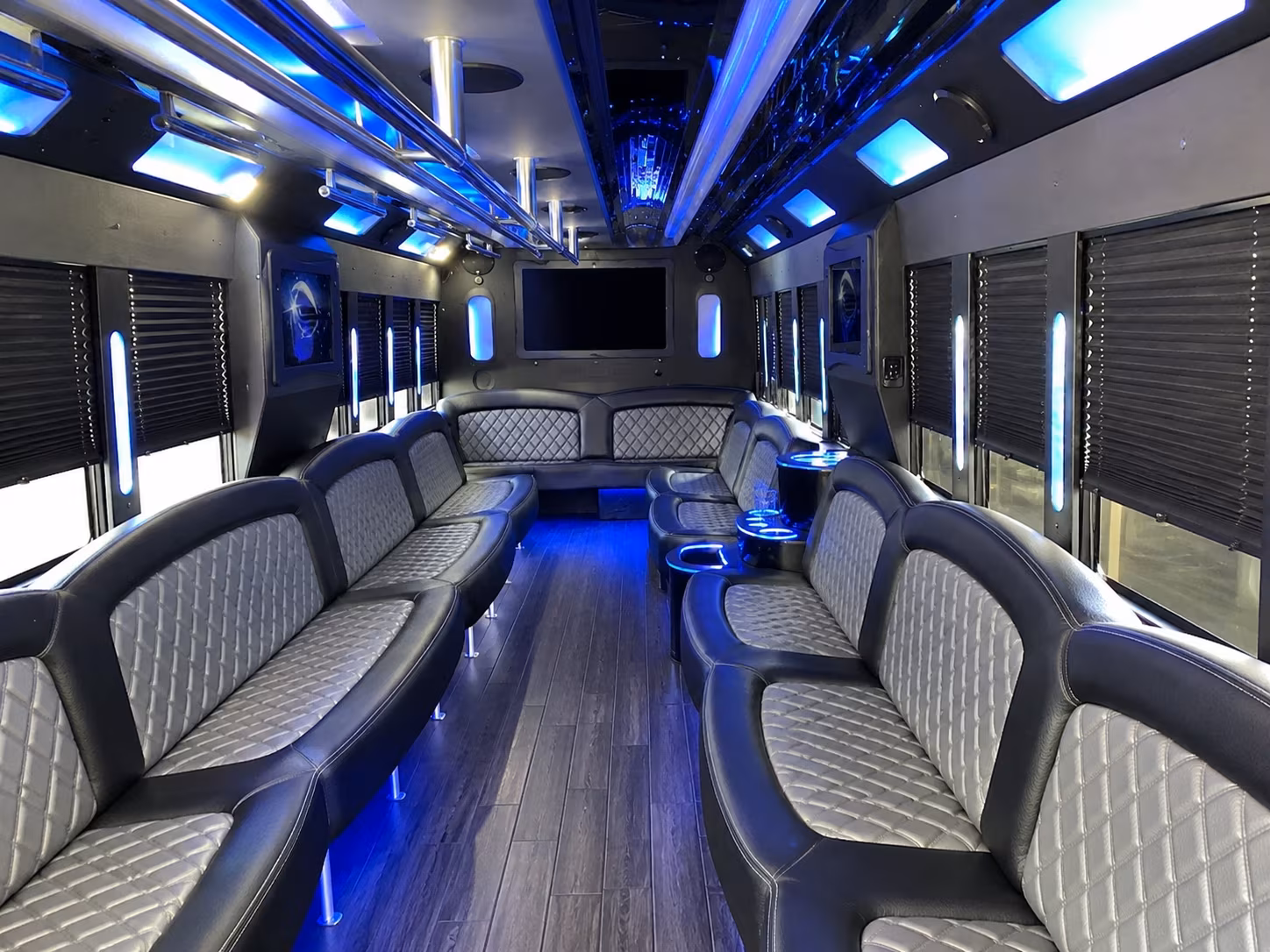 toyota music factorys entertainment district party bus rental
